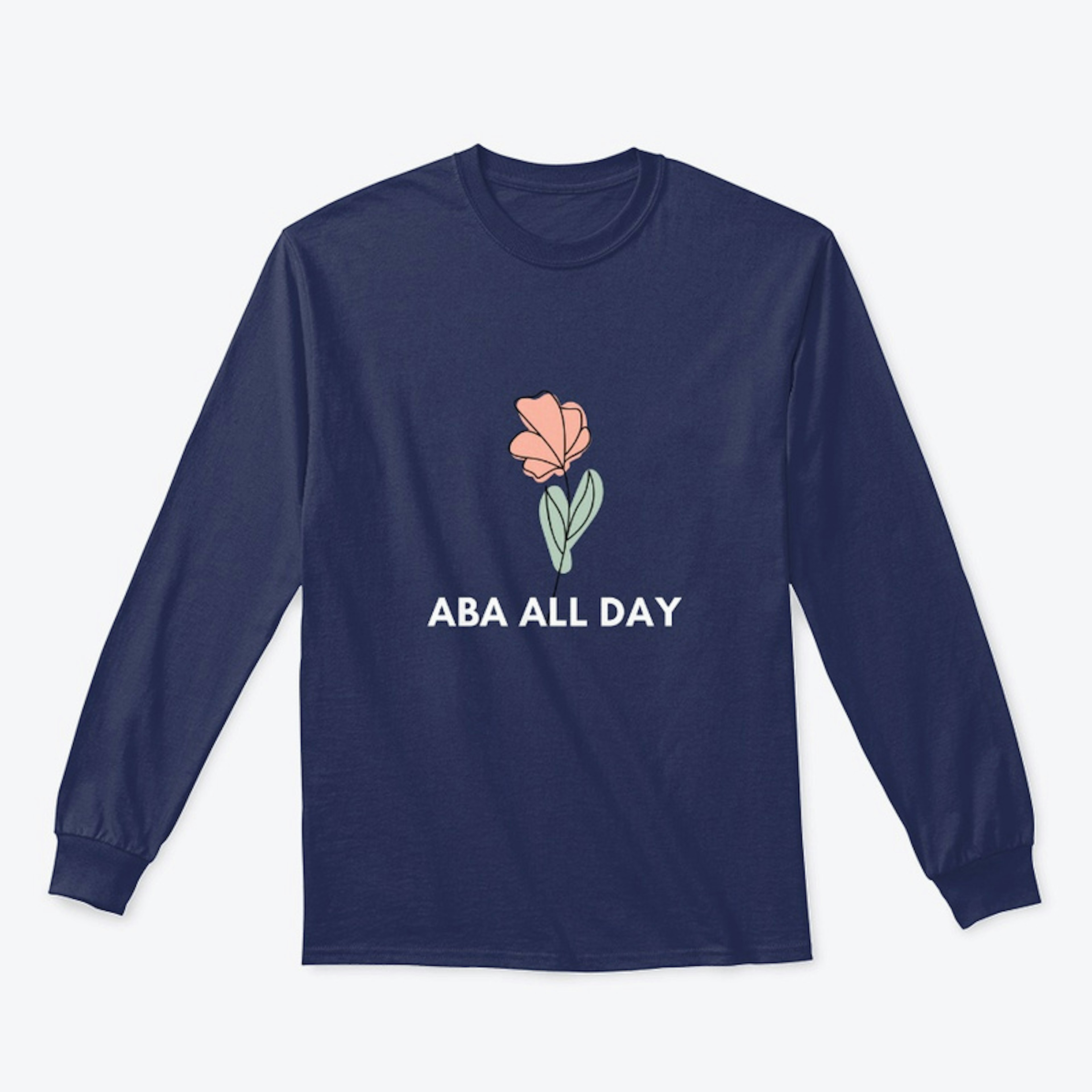 ABA All Day - white text
