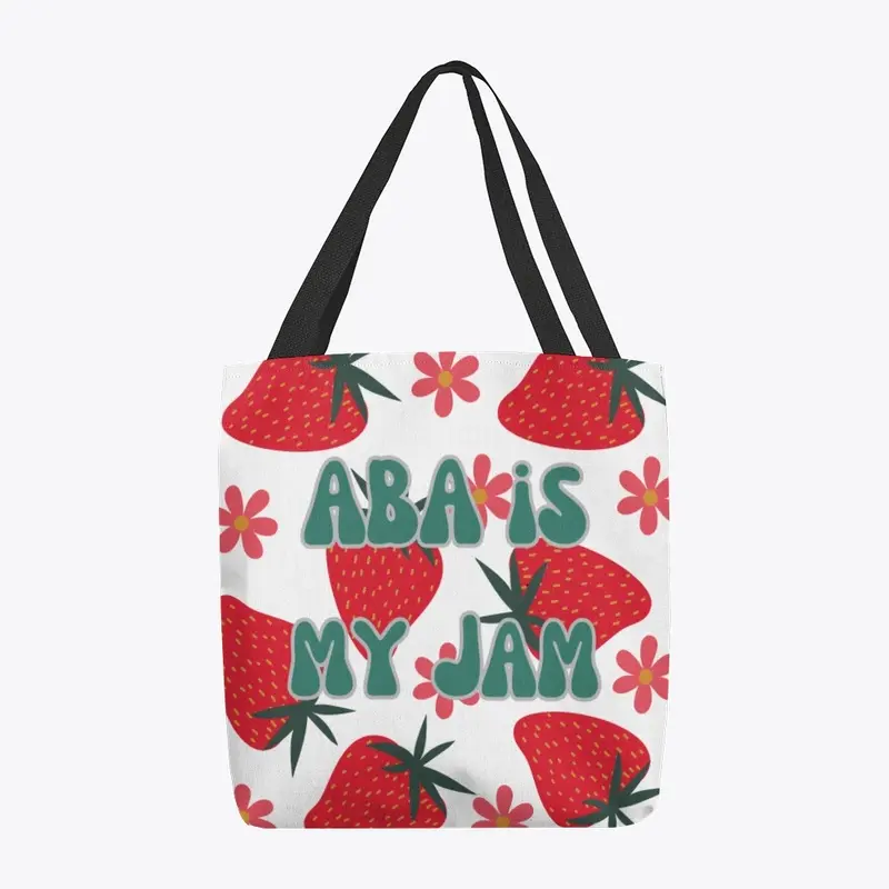 ABA is my Jam Tote Bag